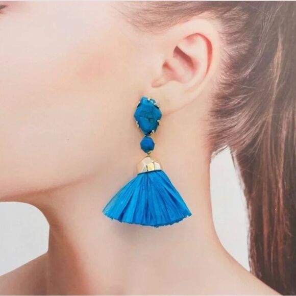 Gorgeous Kendra Scott unique 3-in-1 design, the “Denise” Statement Earrings - Picture 5 of 7